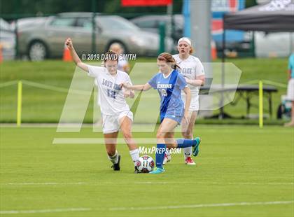 Thumbnail 2 in Lone Jack vs. Duchesne (MSHSAA Class 1 Semifinal) photogallery.