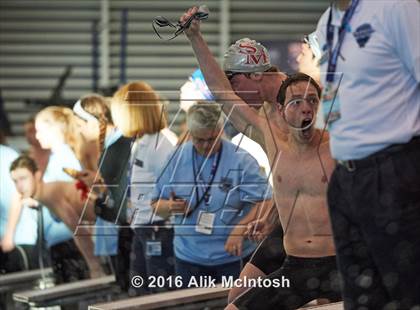 Thumbnail 2 in NCHSAA 4A State Swimming Championships (Finals) photogallery.