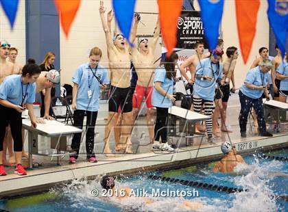 Thumbnail 1 in NCHSAA 4A State Swimming Championships (Finals) photogallery.