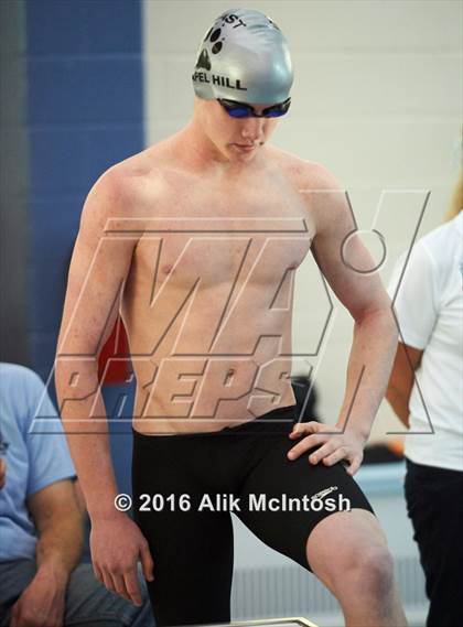 Thumbnail 1 in NCHSAA 4A State Swimming Championships (Finals) photogallery.