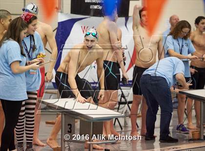 Thumbnail 3 in NCHSAA 4A State Swimming Championships (Finals) photogallery.