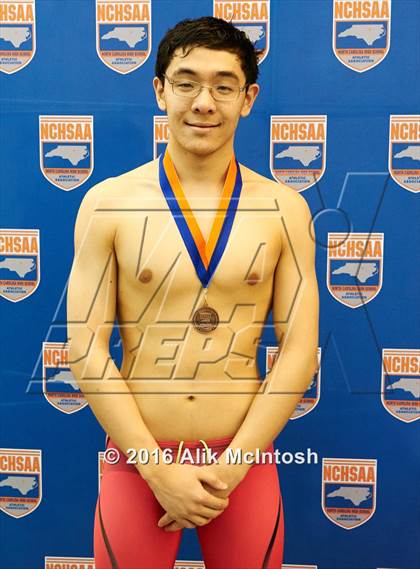 Thumbnail 1 in NCHSAA 4A State Swimming Championships (Finals) photogallery.