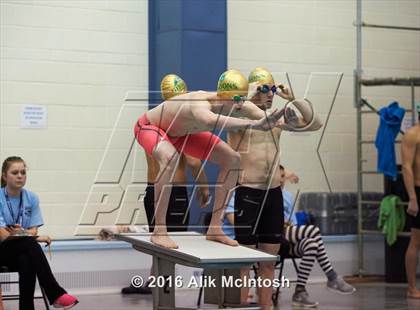 Thumbnail 1 in NCHSAA 4A State Swimming Championships (Finals) photogallery.