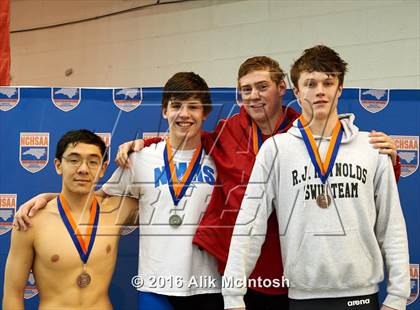 Thumbnail 2 in NCHSAA 4A State Swimming Championships (Finals) photogallery.