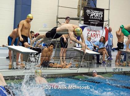 Thumbnail 2 in NCHSAA 4A State Swimming Championships (Finals) photogallery.