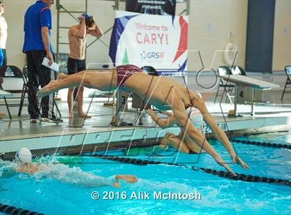 Thumbnail 3 in NCHSAA 4A State Swimming Championships (Finals) photogallery.