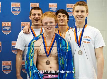 Thumbnail 1 in NCHSAA 4A State Swimming Championships (Finals) photogallery.