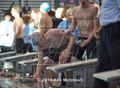 Thumbnail 1 in NCHSAA 4A State Swimming Championships (Finals) photogallery.