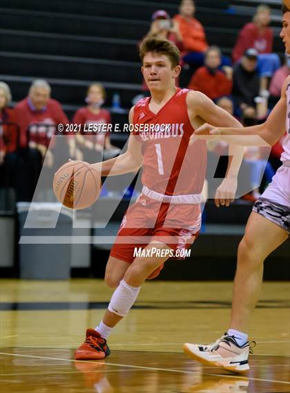 Thumbnail 3 in Lytle vs. Columbus (UIL 3A Bi-District Playoffs) photogallery.