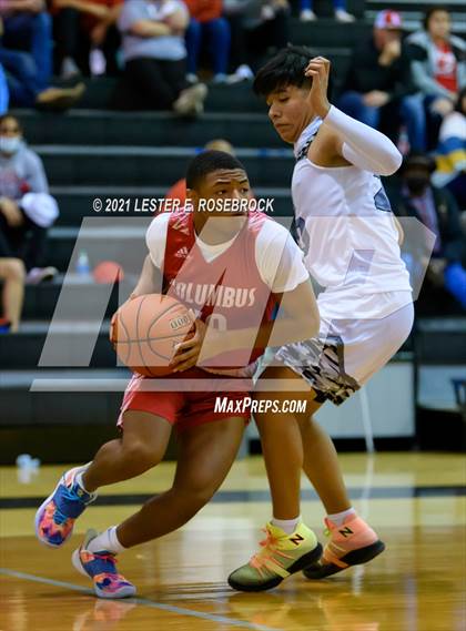 Thumbnail 3 in Lytle vs. Columbus (UIL 3A Bi-District Playoffs) photogallery.