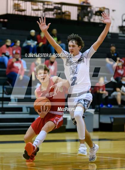 Thumbnail 2 in Lytle vs. Columbus (UIL 3A Bi-District Playoffs) photogallery.