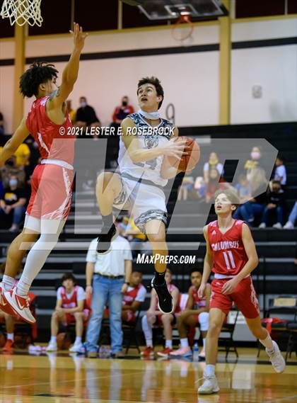 Thumbnail 1 in Lytle vs. Columbus (UIL 3A Bi-District Playoffs) photogallery.