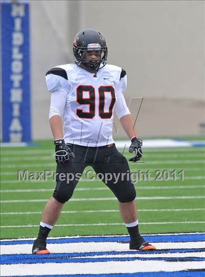 Thumbnail 1 in Aledo vs. Stephenville (4A Division 2 Quarterfinal) photogallery.