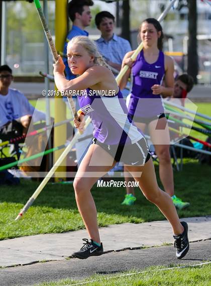 Thumbnail 1 in Sunset Home Meet (Pole Vault) photogallery.