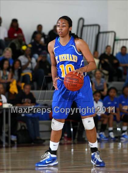 Thumbnail 1 in St. Bernard @ View Park (CIF State D5 SoCal Playoffs) photogallery.