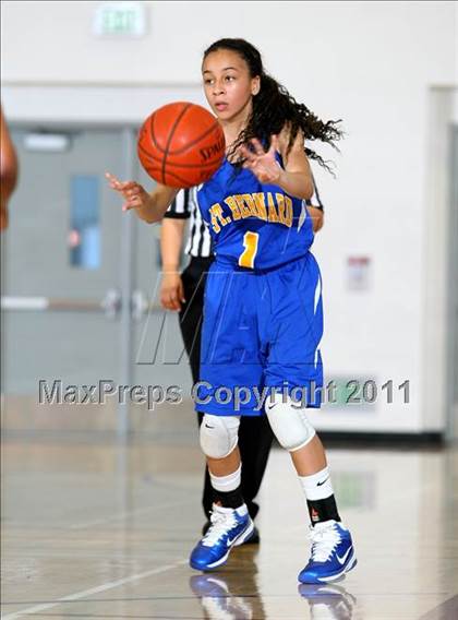 Thumbnail 3 in St. Bernard @ View Park (CIF State D5 SoCal Playoffs) photogallery.