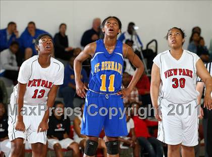 Thumbnail 3 in St. Bernard @ View Park (CIF State D5 SoCal Playoffs) photogallery.