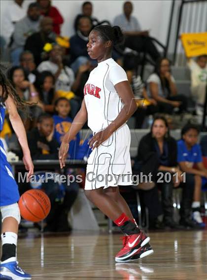 Thumbnail 3 in St. Bernard @ View Park (CIF State D5 SoCal Playoffs) photogallery.