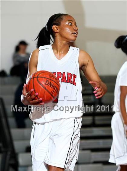 Thumbnail 2 in St. Bernard @ View Park (CIF State D5 SoCal Playoffs) photogallery.