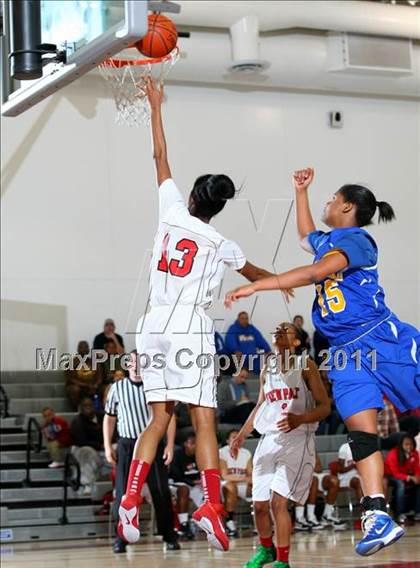 Thumbnail 2 in St. Bernard @ View Park (CIF State D5 SoCal Playoffs) photogallery.