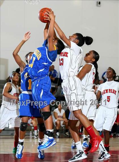 Thumbnail 1 in St. Bernard @ View Park (CIF State D5 SoCal Playoffs) photogallery.