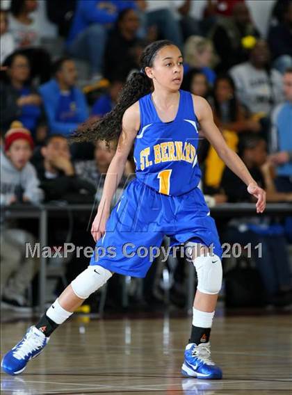 Thumbnail 3 in St. Bernard @ View Park (CIF State D5 SoCal Playoffs) photogallery.