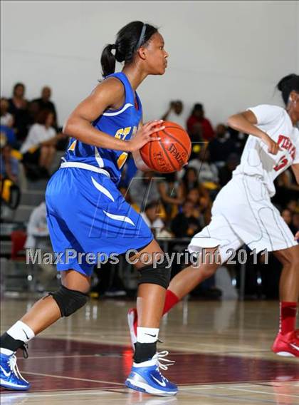 Thumbnail 1 in St. Bernard @ View Park (CIF State D5 SoCal Playoffs) photogallery.