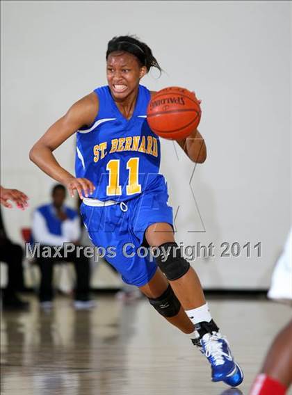 Thumbnail 3 in St. Bernard @ View Park (CIF State D5 SoCal Playoffs) photogallery.