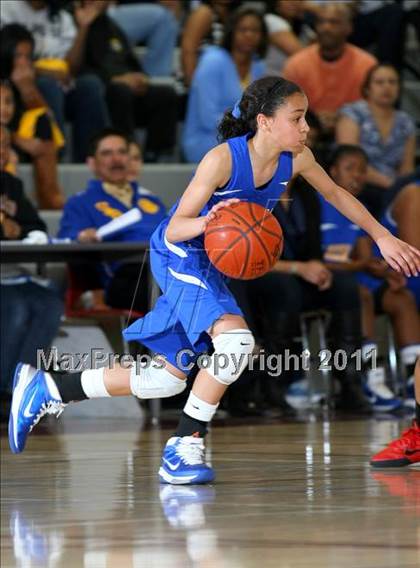 Thumbnail 1 in St. Bernard @ View Park (CIF State D5 SoCal Playoffs) photogallery.