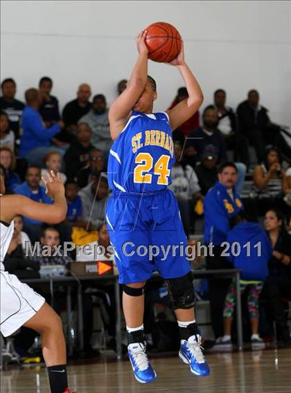 Thumbnail 1 in St. Bernard @ View Park (CIF State D5 SoCal Playoffs) photogallery.