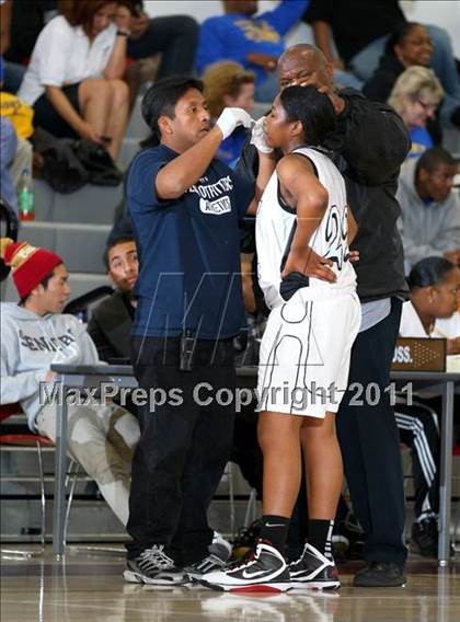 Thumbnail 1 in St. Bernard @ View Park (CIF State D5 SoCal Playoffs) photogallery.