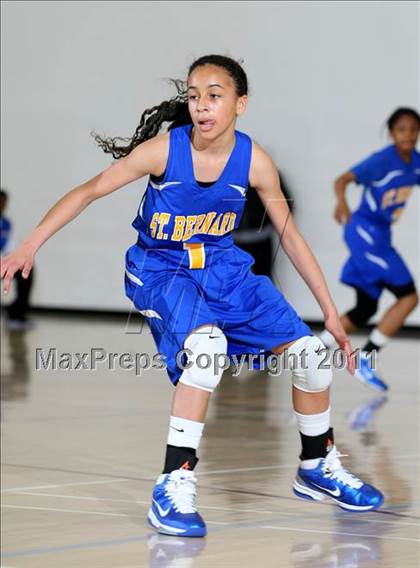 Thumbnail 2 in St. Bernard @ View Park (CIF State D5 SoCal Playoffs) photogallery.