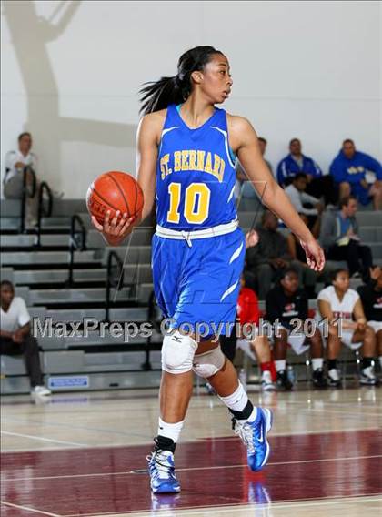 Thumbnail 1 in St. Bernard @ View Park (CIF State D5 SoCal Playoffs) photogallery.