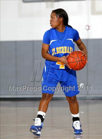 Thumbnail 3 in St. Bernard @ View Park (CIF State D5 SoCal Playoffs) photogallery.