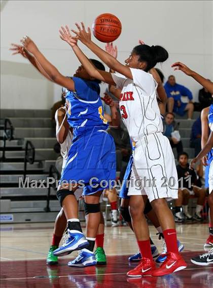 Thumbnail 3 in St. Bernard @ View Park (CIF State D5 SoCal Playoffs) photogallery.