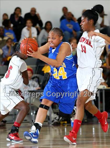 Thumbnail 1 in St. Bernard @ View Park (CIF State D5 SoCal Playoffs) photogallery.