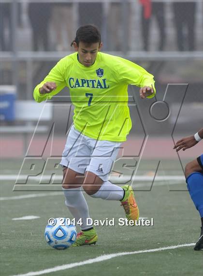 Thumbnail 3 in Highlands vs. Capital Christian (CIF SJS D5 Final) photogallery.