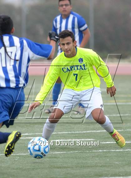Thumbnail 1 in Highlands vs. Capital Christian (CIF SJS D5 Final) photogallery.