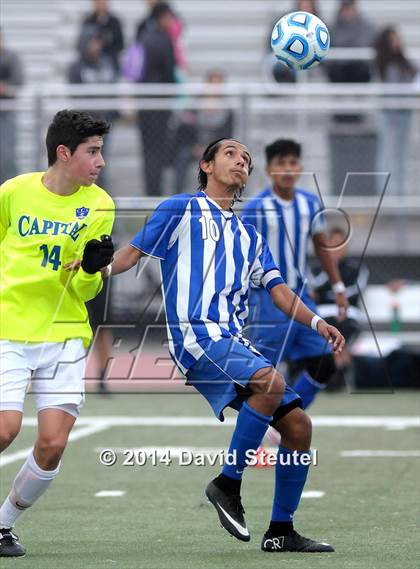 Thumbnail 1 in Highlands vs. Capital Christian (CIF SJS D5 Final) photogallery.