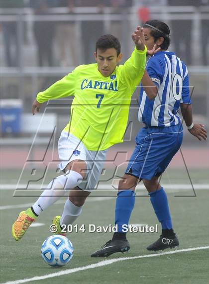 Thumbnail 1 in Highlands vs. Capital Christian (CIF SJS D5 Final) photogallery.
