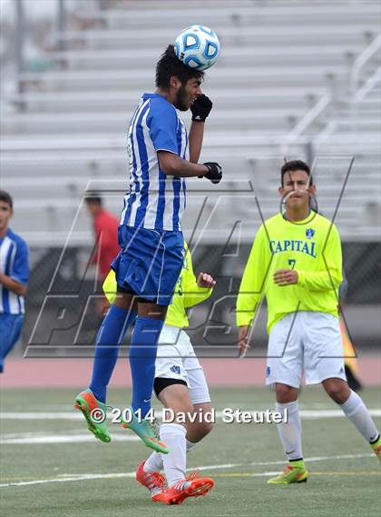 Thumbnail 3 in Highlands vs. Capital Christian (CIF SJS D5 Final) photogallery.
