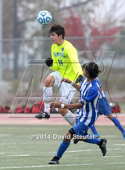 Thumbnail 3 in Highlands vs. Capital Christian (CIF SJS D5 Final) photogallery.
