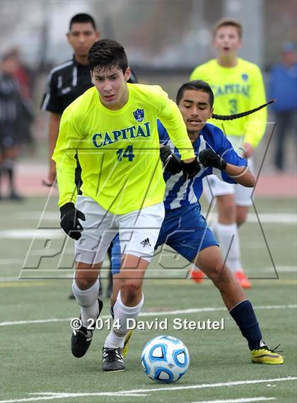 Thumbnail 1 in Highlands vs. Capital Christian (CIF SJS D5 Final) photogallery.