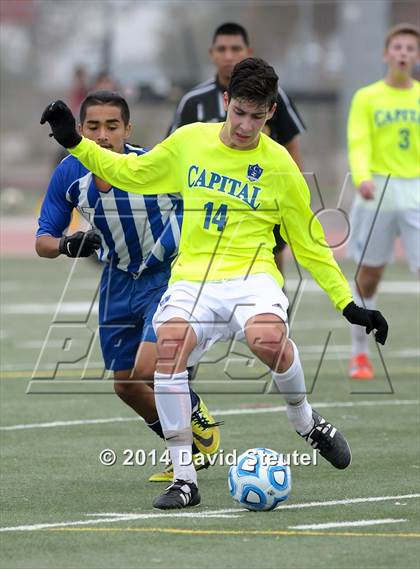 Thumbnail 2 in Highlands vs. Capital Christian (CIF SJS D5 Final) photogallery.