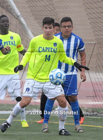 Thumbnail 3 in Highlands vs. Capital Christian (CIF SJS D5 Final) photogallery.