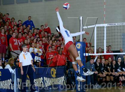 Thumbnail 3 in Granite Bay vs. Los Alamitos (CIF State D1 Final) photogallery.