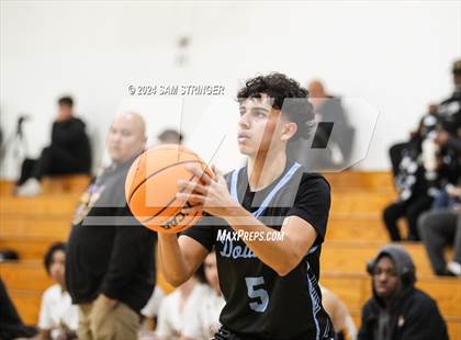 Thumbnail 2 in Downey vs. Oakland Tech  (Modesto Christian Holiday Classic) photogallery.