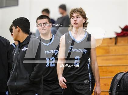 Thumbnail 3 in Downey vs. Oakland Tech  (Modesto Christian Holiday Classic) photogallery.
