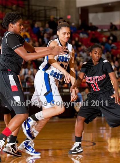 Thumbnail 2 in North Crowley vs. MacArthur (5A Regional Semifinals) photogallery.