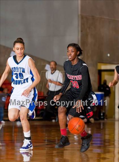 Thumbnail 1 in North Crowley vs. MacArthur (5A Regional Semifinals) photogallery.